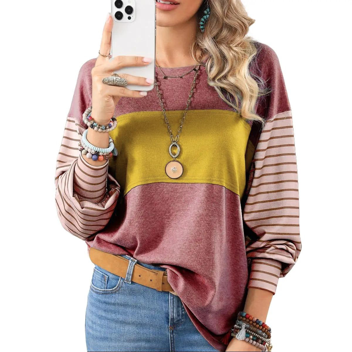 Womens Long Sleeve Pullover