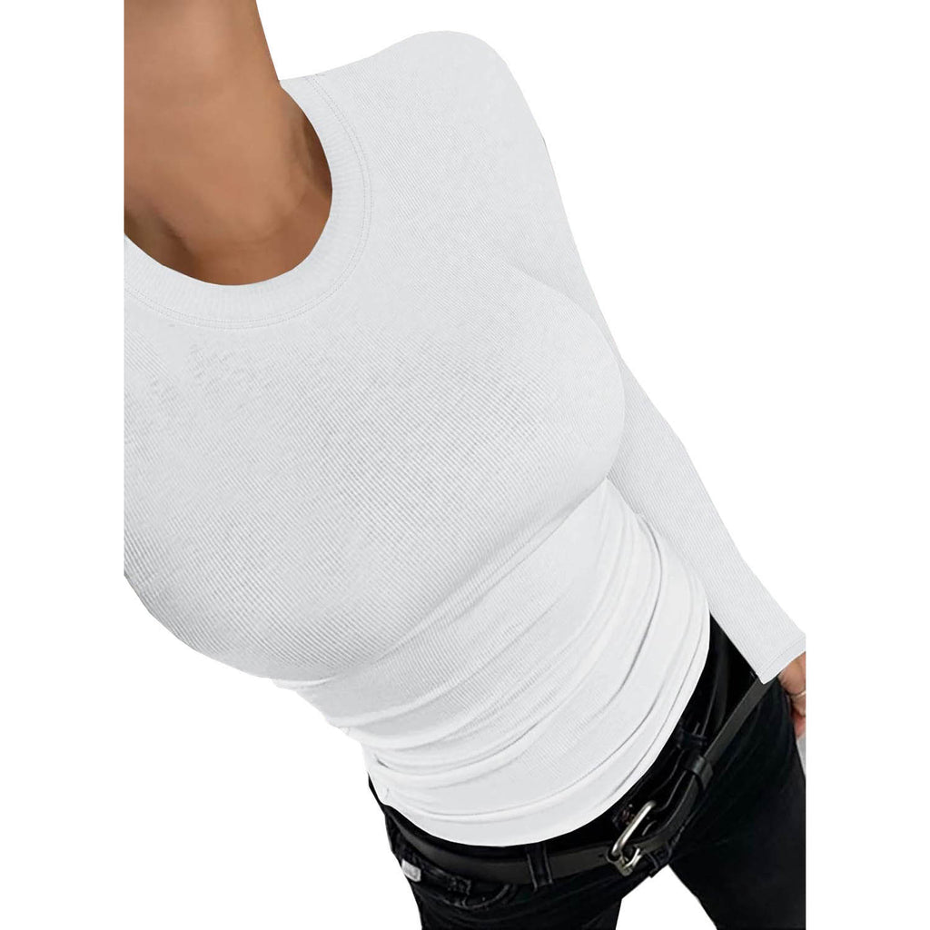 Long Sleeve Round Neck T-Shirt