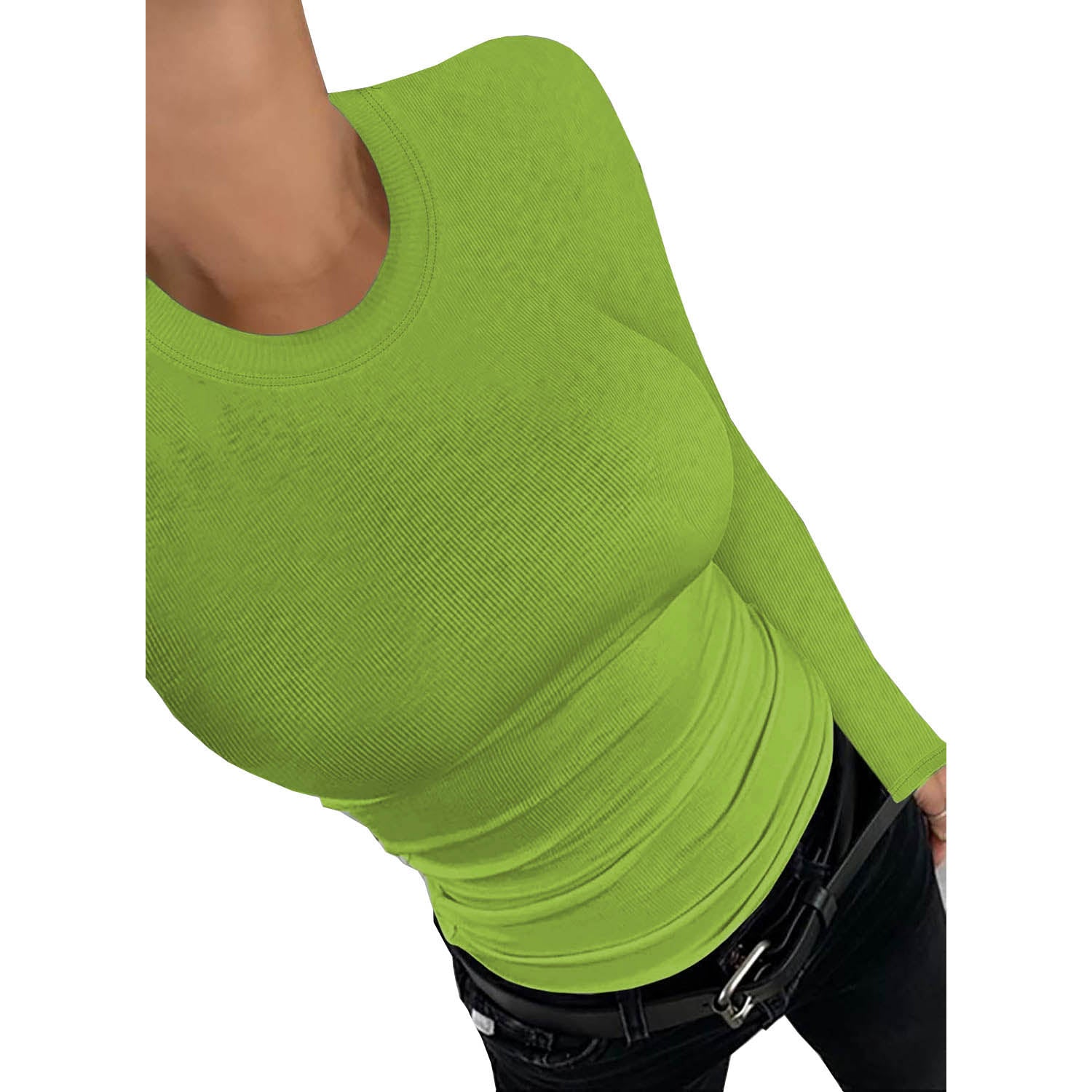 Long Sleeve Round Neck T-Shirt